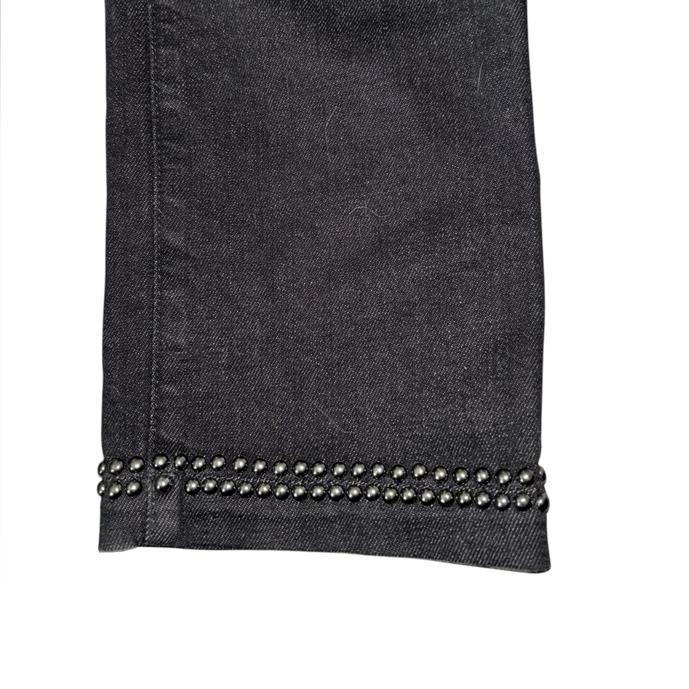 Frame Women’s Le High Straight leg Studded Black Jeans Size 29 - Picture 7 of 7
